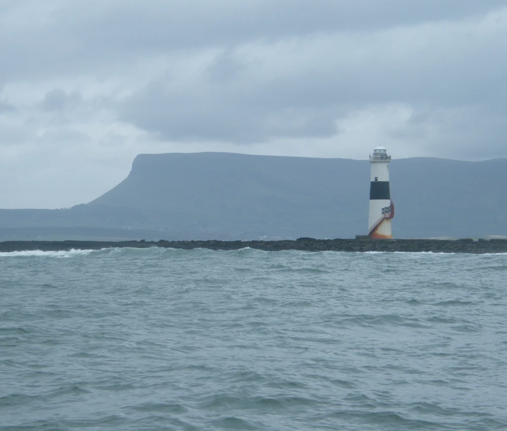 Blackrock Lighthouse and Benbulben