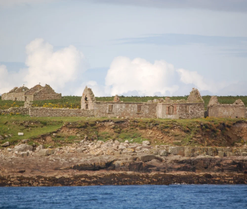 Ruins at Inishmurray Island