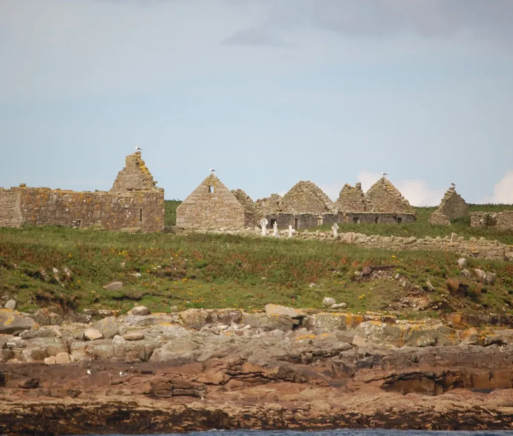 Ruins at Inishmurray Island