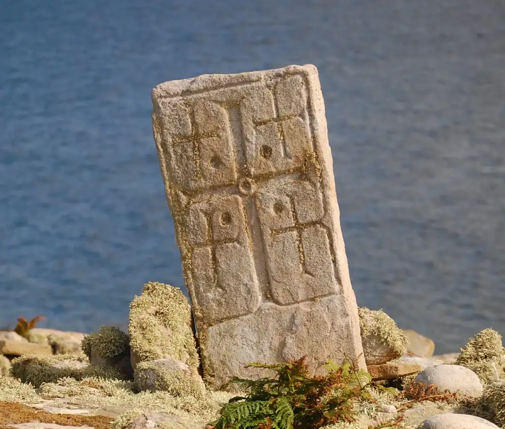 Crossatemple Leacht in Inishmurray