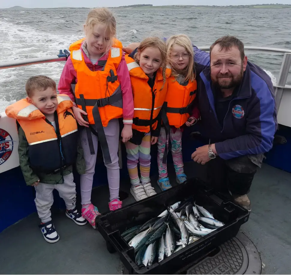 Mackerel Fishing Trip with Sligo Boat Charters