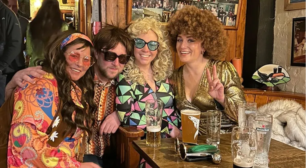 Group of people enjoying Nightlife